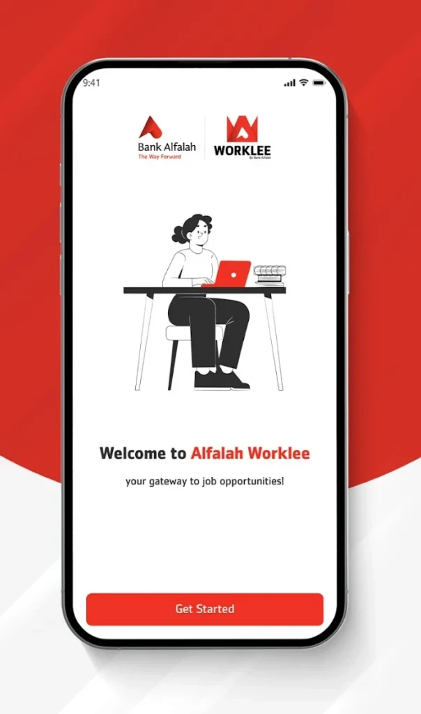 Homescreen Alfalah Worklee Remote Hiring App