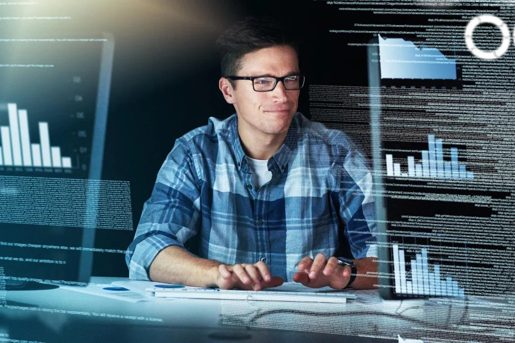 Upwork Skills in Demand - Data Engineer working with Statistics and Graphs